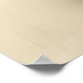 Klassischer Viktorianischer Santa | Rustikales Wei Poster (Ecke)