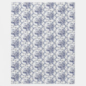 Klassischer Vintag Chic holländischer Windmill Del Fleecedecke (Vorderseite)