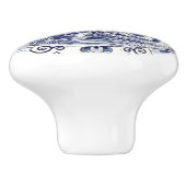 Klassischer Vintag Chic holländischer Windmill Del Keramikknauf (Seitenansicht)