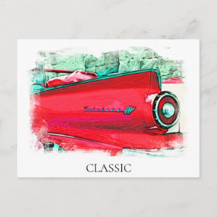 *~* Klassischer Vintage Antik Künstlerischer Lange Postkarte