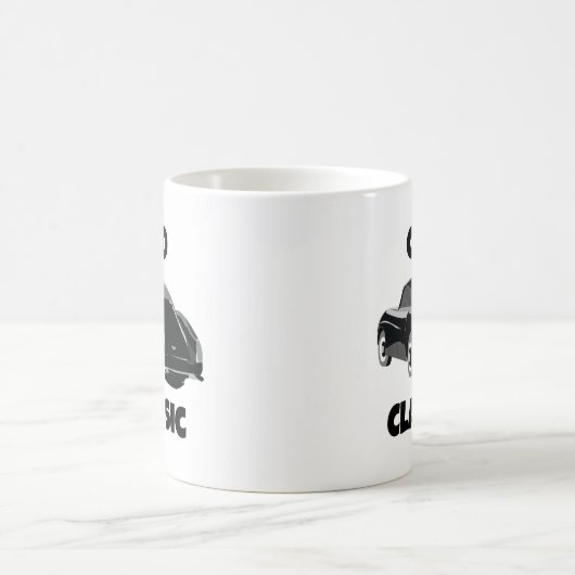 Klassischer Vintage Car Kaffeetasse (Mittel)