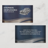 Klassischer Vintage Car Visitenkarte (Vorne/Hinten)