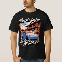 Klassischer Vintage-Japan-Auto Cool Grafik