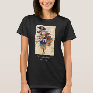 Klassischer Vintage-Japanischer Samurai-Krieger-Ge T-Shirt
