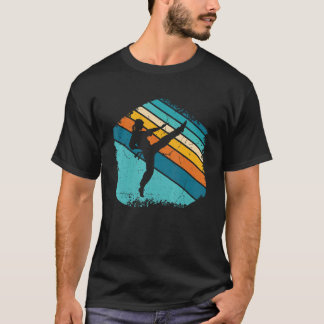 Klassischer Vintage-Kick-Karate T-Shirt