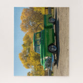 Klassischer Vintager antiker amerikanischer LKW Puzzle (Vertikal)