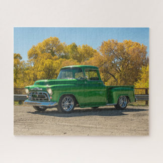 Klassischer Vintager antiker amerikanischer LKW Puzzle
