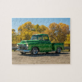 Klassischer Vintager antiker amerikanischer LKW Puzzle