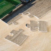 Klassischer Vintager antiker amerikanischer LKW Puzzle (Seite)