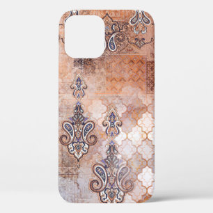 Klassischer Vintager Ausdruck mit Flickwerk, Pisle Case-Mate iPhone Hülle