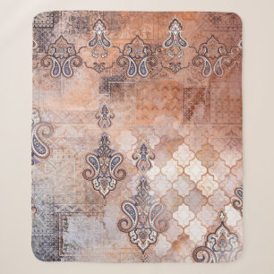 Klassischer Vintager Ausdruck mit Flickwerk, Pisle Sherpadecke