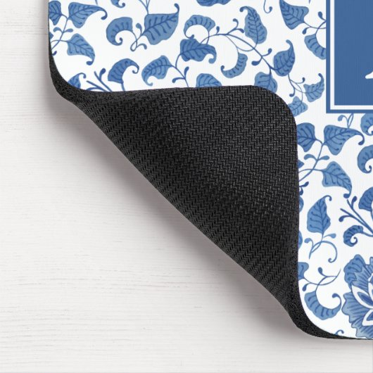 Klassischer Vintager Chinoiserie-Chic Mousepad (Ecke)