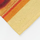klassischer/Vintager Erntedank Türkei Fleecedecke (Ecke)