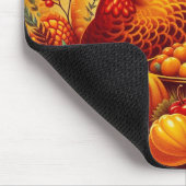 klassischer/Vintager Erntedank Türkei Mousepad (Ecke)