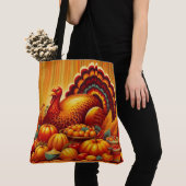 klassischer/Vintager Erntedank Türkei Tasche (Von Nahem)