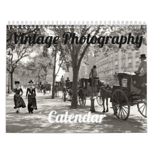Klassischer Vintager Fotokalender für 2023 Kalender