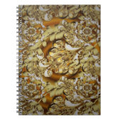 Klassischer Vintager Hintergrund. Klassischer Jahr Notizblock (Vorderseite)