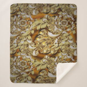 Klassischer Vintager Hintergrund. Klassischer Jahr Sherpadecke