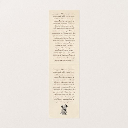 Klassischer Vintager japanischer Blutdrache Tattoo Visitenkarten (Innenseite Aufgefaltet)