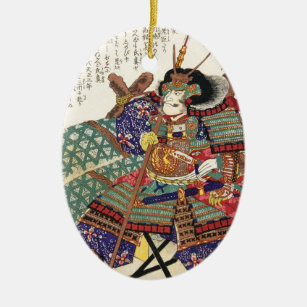 Klassischer Vintager japanischer Keramik Ornament