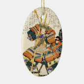 Klassischer Vintager japanischer Keramikornament (Rechts)
