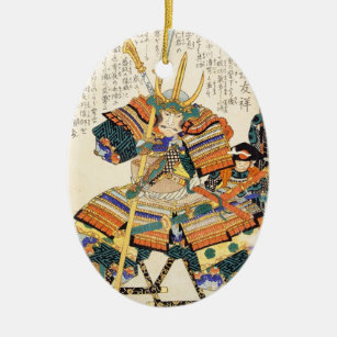 Klassischer Vintager japanischer Keramikornament