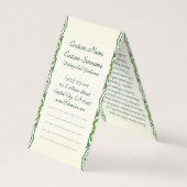 Klassischer Vintager orientalischer Drache Tattoo Visitenkarten (Rückseite)