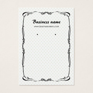 Klassischer Vintager Rahmen punktierte