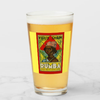 Klassischer Vintager Rum Glas