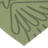 Klassischer Vintager Urlaubsmuster-Weihnachtsbaum Tischdecke (Schrägansicht)