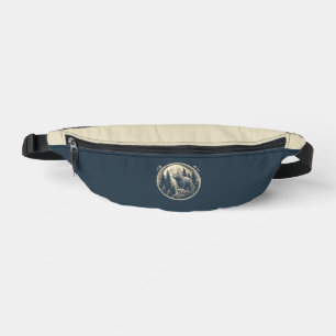 Klassischer/Vintager Wildbär Bauchtasche