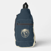 Klassischer/Vintager Wildbär Crossbody Bag (Vorderseite)