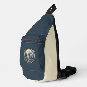 Klassischer/Vintager Wildbär Crossbody Bag