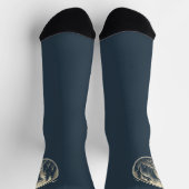 Klassischer/Vintager Wildbär Socken (Oben)