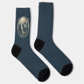 Klassischer/Vintager Wildbär Socken (Rechts)