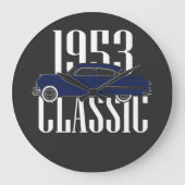Klassischer Wagen 1953 Große Wanduhr (Vorderseite)