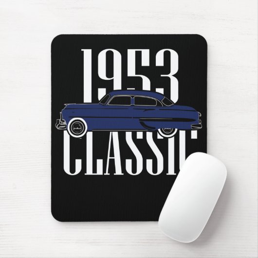 Klassischer Wagen 1953 Mousepad (Mit Mouse)