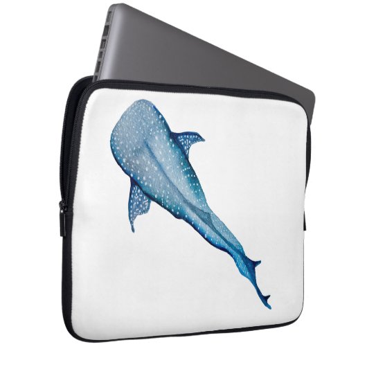 Klassischer Walhai Laptopschutzhülle (Vorne Rechts)