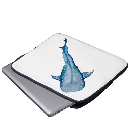 Klassischer Walhai Laptopschutzhülle (Vorne Knopf)