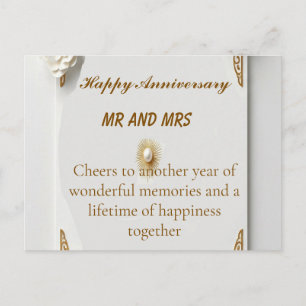 Klassischer Wasserfarbe Gold Luxus Frole Rahmen Postkarte