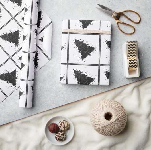 Klassischer Weihnachtsbaum | Gorgeous Bold Kelly G Geschenkpapier (Kunsthandwerk)