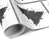 Klassischer Weihnachtsbaum | Gorgeous Bold Kelly G Geschenkpapier (Rolleneckpunkt)