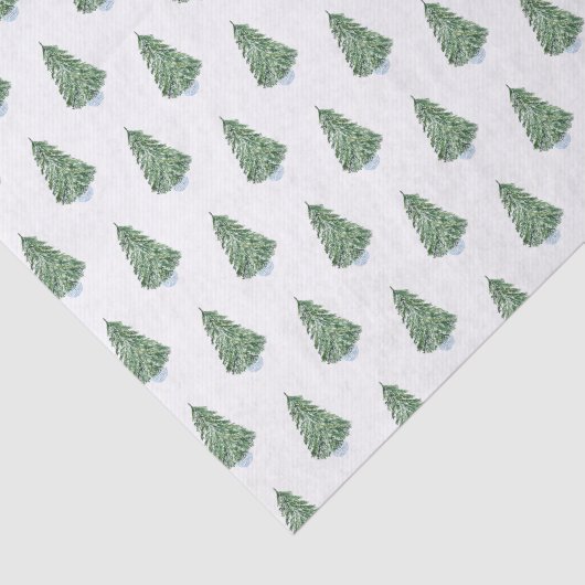 Klassischer Weihnachtsbaum in Chinoiserie Planter Seidenpapier (Ausschnitt)