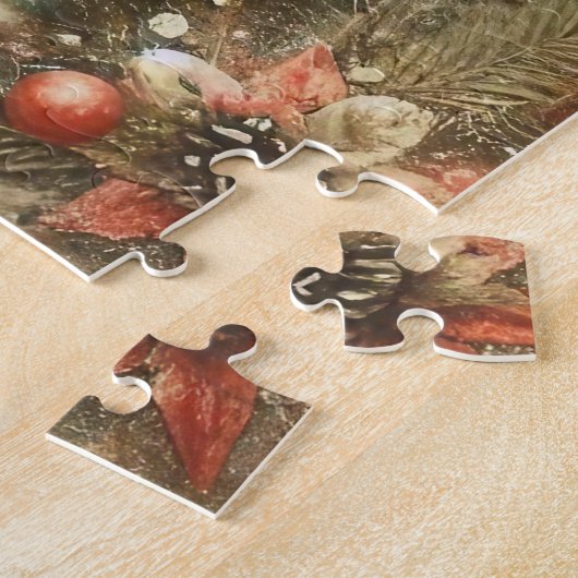 Klassischer Weihnachtsbaum Jigsaw Puzzle (Seite)
