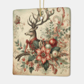 Klassischer Weihnachtsbaum Keramikornament (Links)
