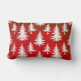 Klassischer Weihnachtsbaum Lendenkissen