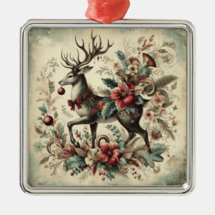 Klassischer Weihnachtsbaum Ornament Aus Metall