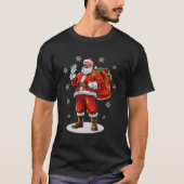 Klassischer Weihnachtsmann bringt Weihnachtsgesche T-Shirt (Vorderseite)