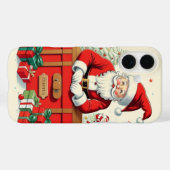Klassischer Weihnachtsmann Case-Mate iPhone Hülle (Rückseite (Horizontal))