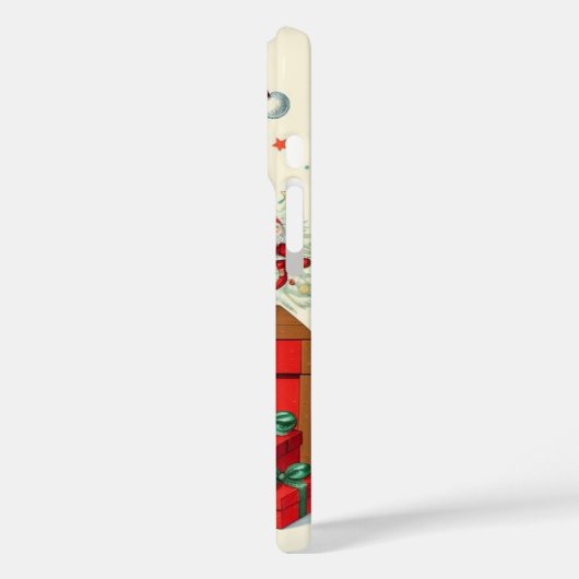Klassischer Weihnachtsmann Case-Mate iPhone Hülle (Rückseite / Links)